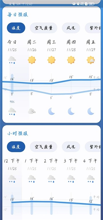 微风天气 截图